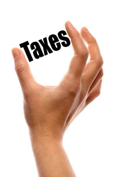 Le montant de nos impôts — Photo