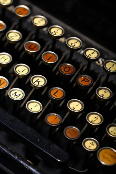 Ročník psací stroj klávesnice — Stock fotografie