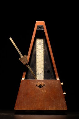 Vintage metronome clipart