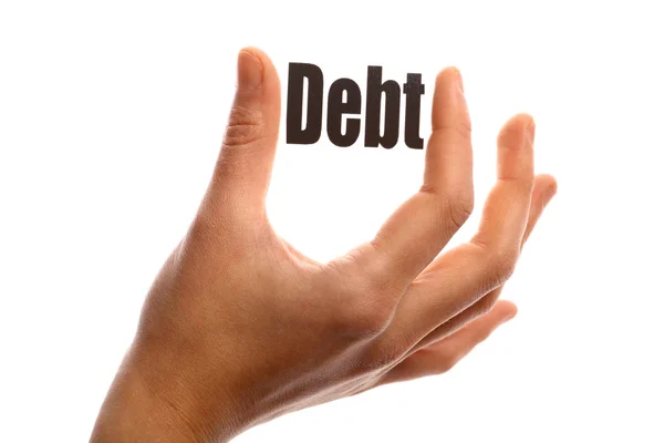 Schulden — Stockfoto