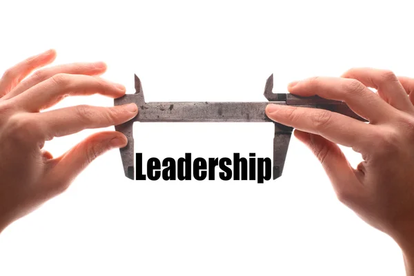 Meten van leiderschap — Stockfoto