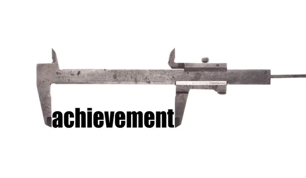 Measuring achievement — Stock Photo, Image