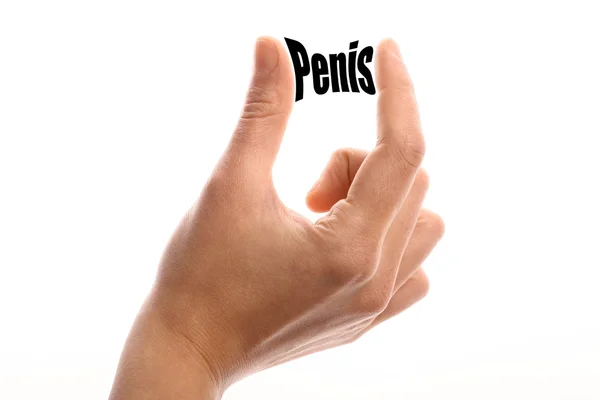 Small penis — Stockfoto