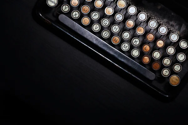 Tastiera per macchina da scrivere vintage — Foto Stock