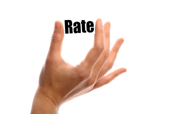 Small rate — Stock Photo, Image