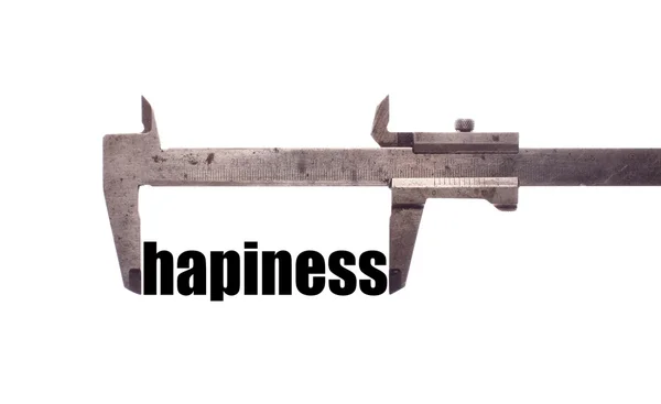 Measuring happiness — Stock Photo, Image