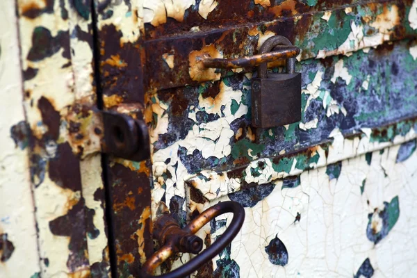 Rusty padlock — Stock Photo, Image