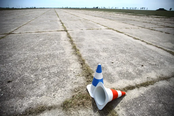Cones on the road — Stock Photo, Image