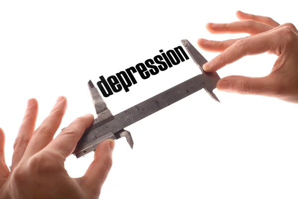 Small depression — Stock Photo, Image