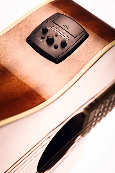 Equalizador de guitarra — Fotografia de Stock