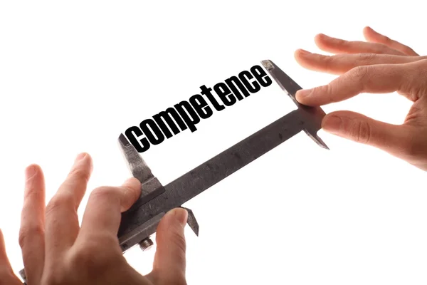 Conceito de pequena competência — Fotografia de Stock