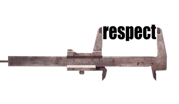 Small respect — Stock Photo, Image