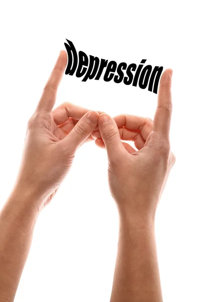 Kleinere Depression — Stockfoto