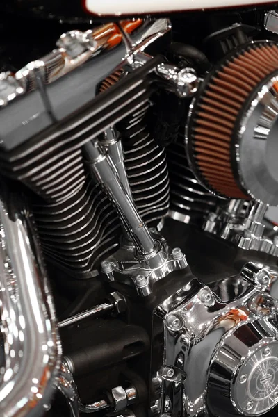オートバイエンジン — ストック写真