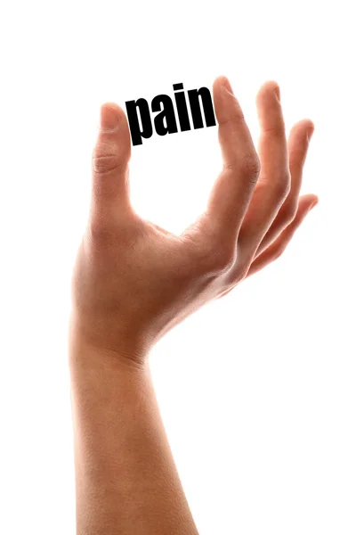 Mniej bólu — Zdjęcie stockowe