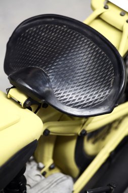 Vintage motosiklet eyer