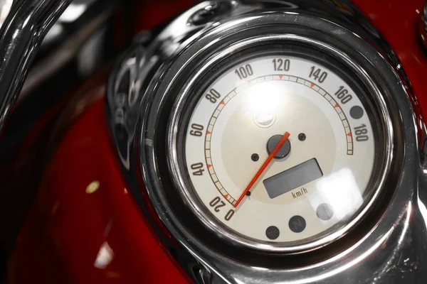 Motorcycle speedometer — Stock Photo, Image