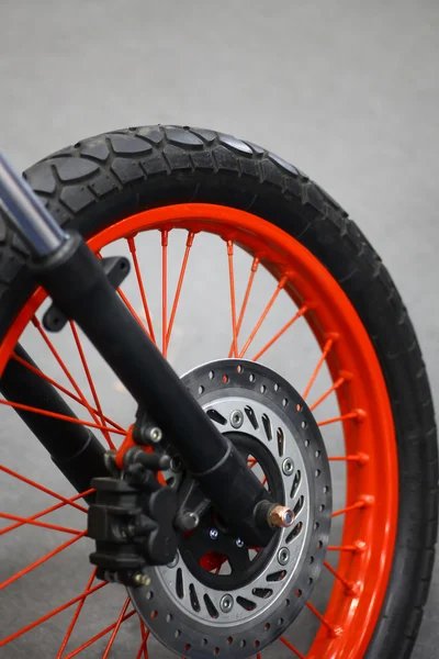 Motorcycle brake disc — Stock Photo, Image