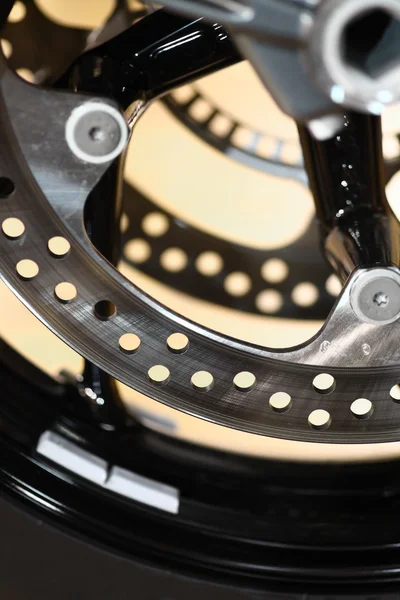 Motorcycle brake disc — Stock Photo, Image