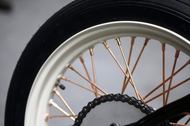 Motosiklet zincir detay