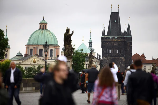 Charles bridge in Prague — Stock Photo, Image