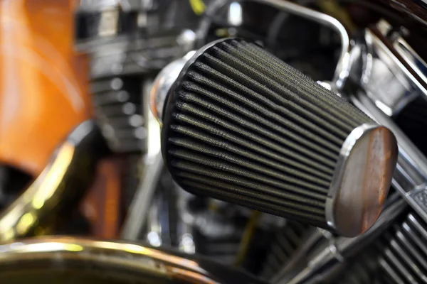 摩托车空气滤清器 — 图库照片