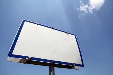 Boş beyaz işareti
