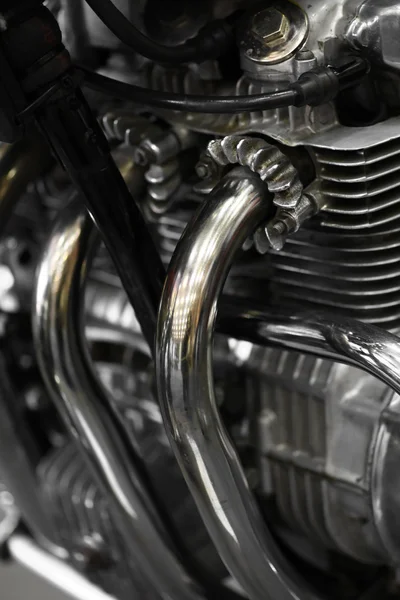 Motorcycle exhaust image — Stock Photo, Image