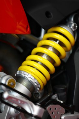 Motosiklet süspansiyon detay