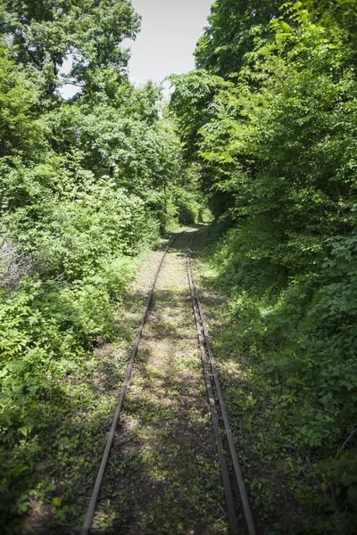 Üres vasúti kép — Stock Fotó