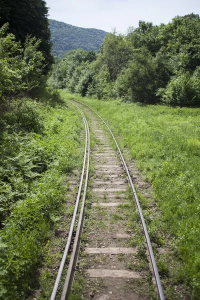 Üres vasúti kép — Stock Fotó