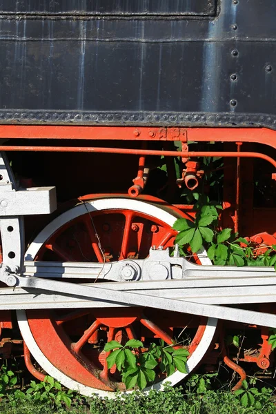 Steam locomotive detail