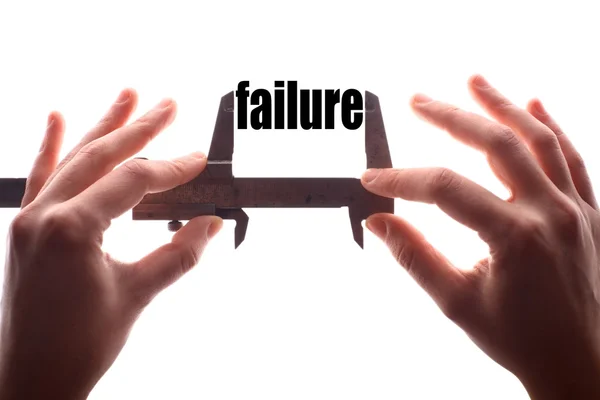 Pequeño concepto de fracaso —  Fotos de Stock