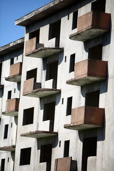 Blocos abandonados de apartamentos — Fotografia de Stock