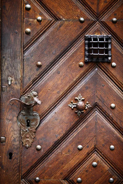 Παλιά πόμολο της πόρτας — Φωτογραφία Αρχείου