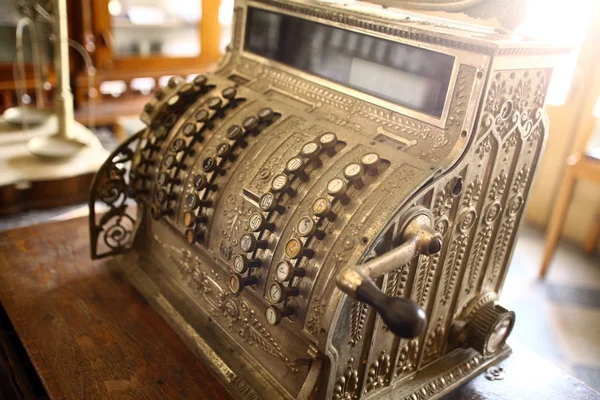 Vintage ταμειακή μηχανή — Φωτογραφία Αρχείου