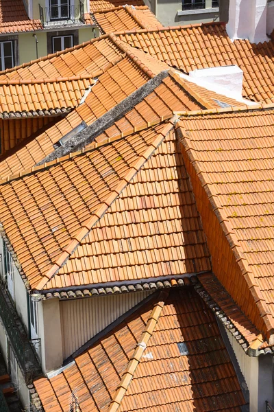 High angle view of rooftops — Stock Photo, Image