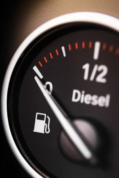 Indicatore del carburante - diesel — Foto Stock