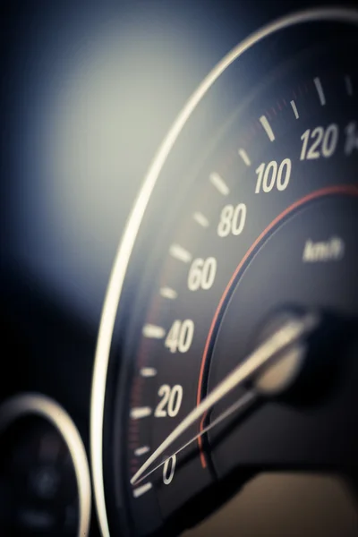 Car speedometer detail — Stock Photo, Image