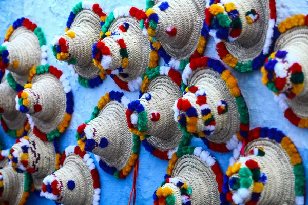 Традиционные шляпы в Шефшауэне — стоковое фото
