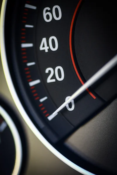 Auto snelheidsmeter detail — Stockfoto