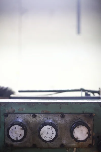 Buttons on a control panel — Stock Photo, Image