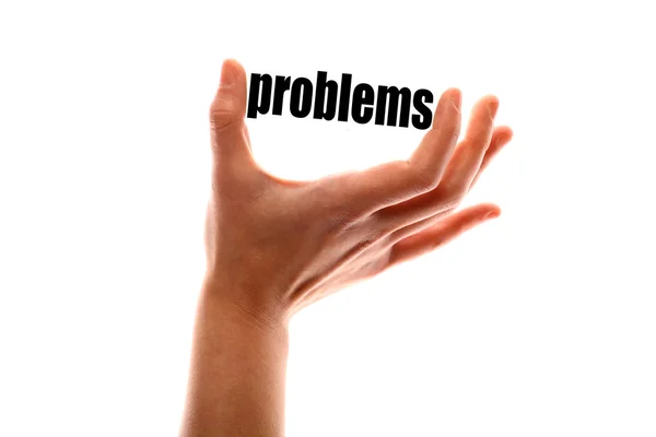 Smaller problems concept — Stock Photo, Image