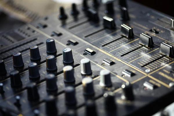Sound mixer details — Stock Photo, Image