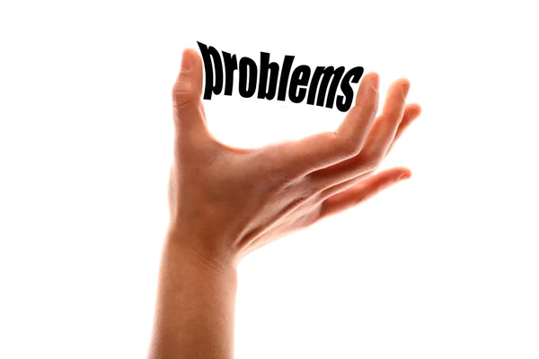 Smaller problems concept — Stock Photo, Image