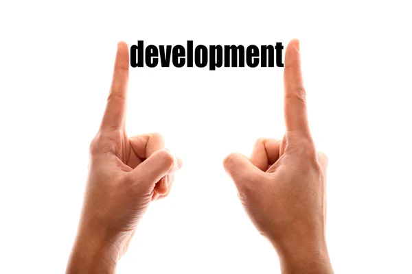 Smaller development concept — Stock Photo, Image