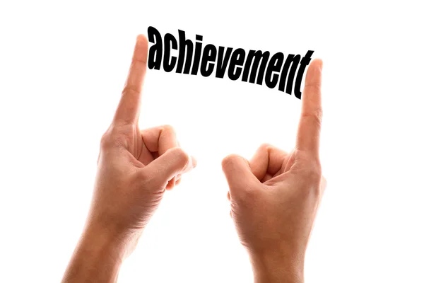 Smaller achievement concept — Stock Photo, Image