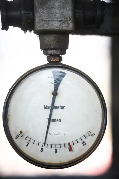 古い圧力計 — ストック写真