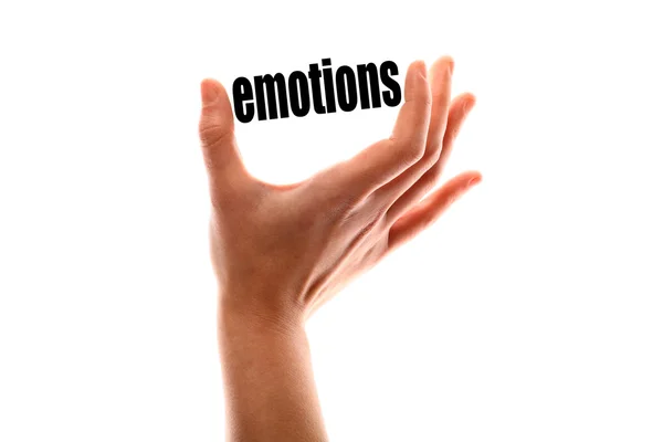 Kleinere emoties concept — Stockfoto