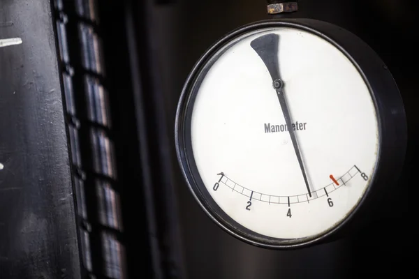 Oude manometer — Stockfoto